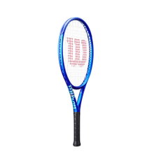 Wilson dziecięca rakieta tenisowa Ultra v5.0 25in (9-12 lat) 2025 niebieska - naciągnięta -